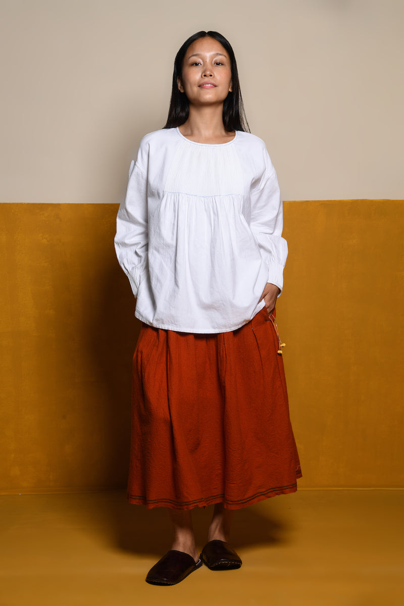 ABBY PLEATED SKIRT