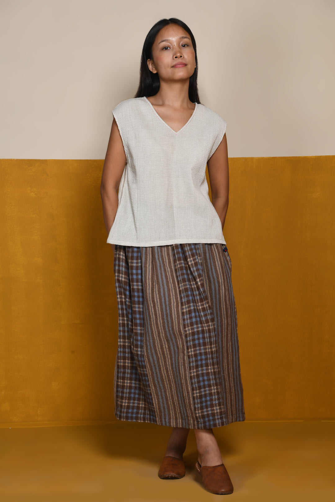 LILA SLEEVELESS TUNIC