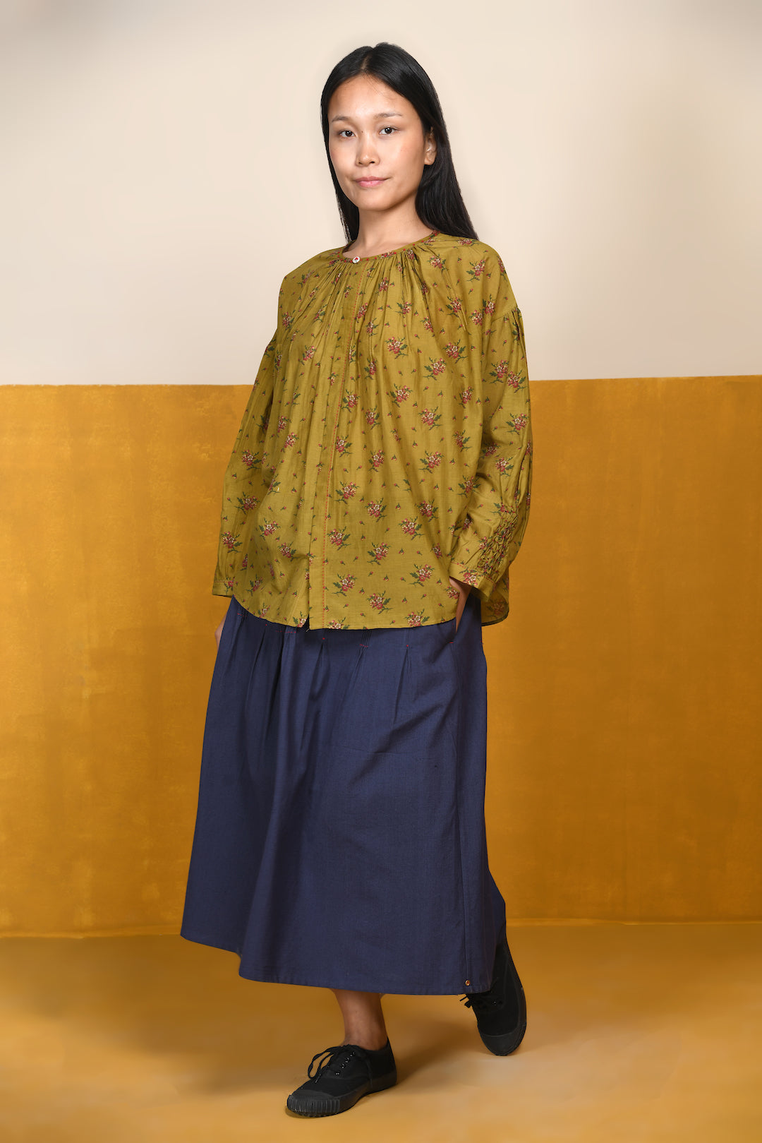 ABBY PLEATED SKIRT