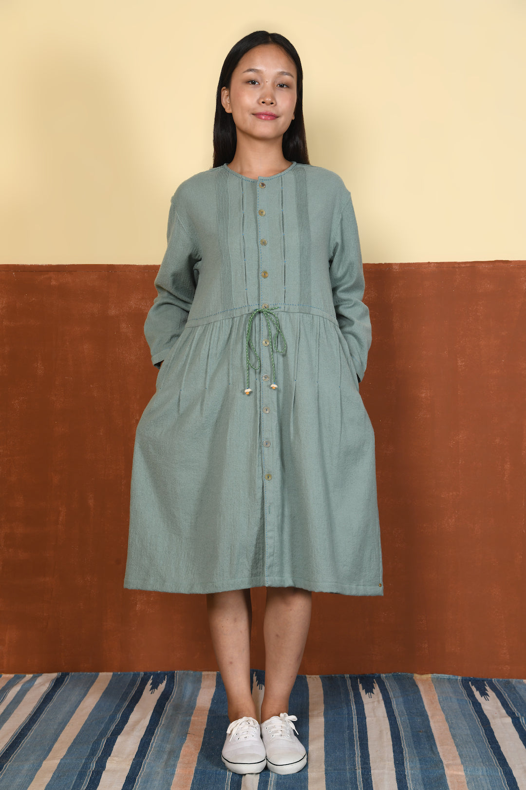 ELLIE PLEATED DRESS