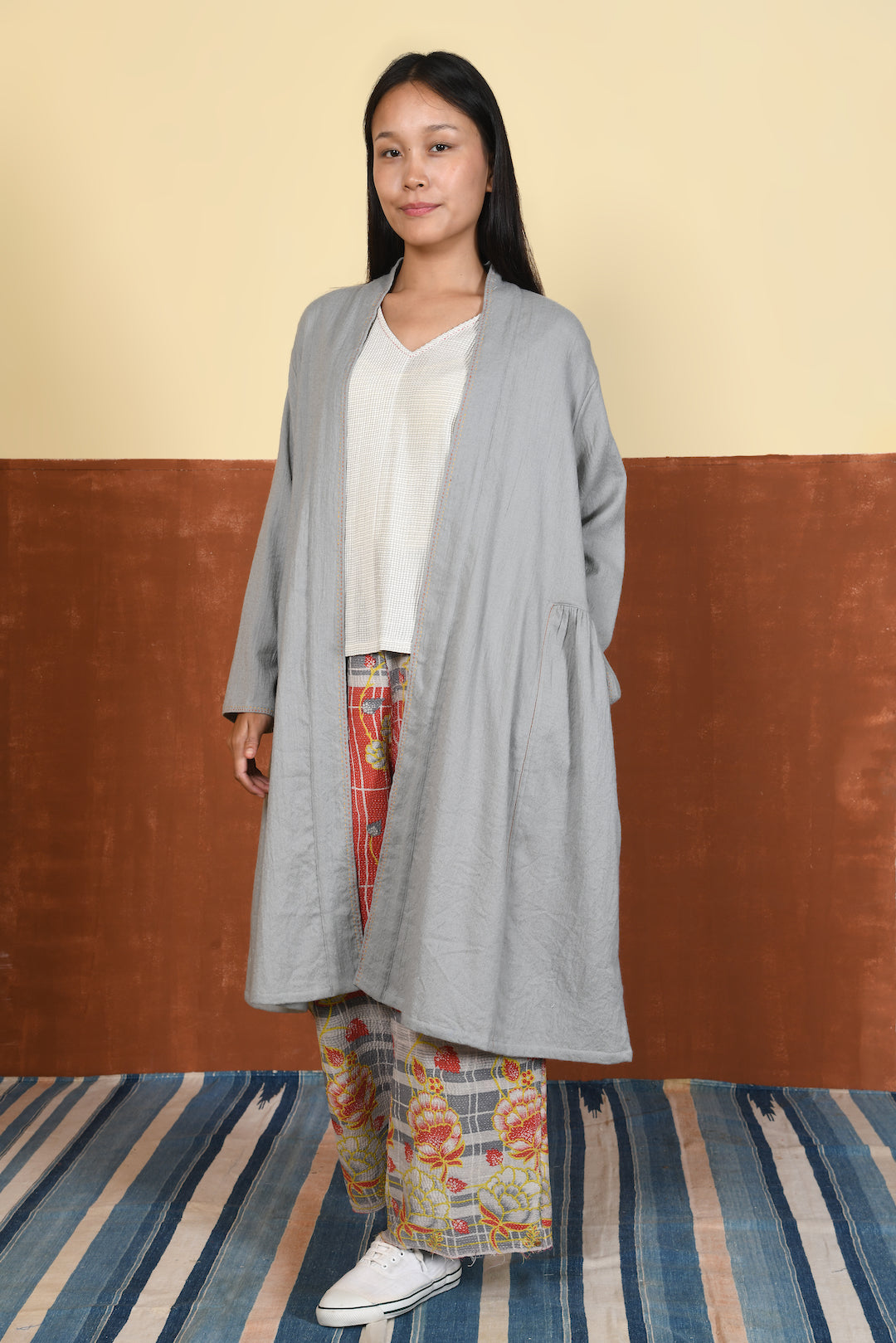 JOHANNA OPEN-FRONT DUSTER JACKET