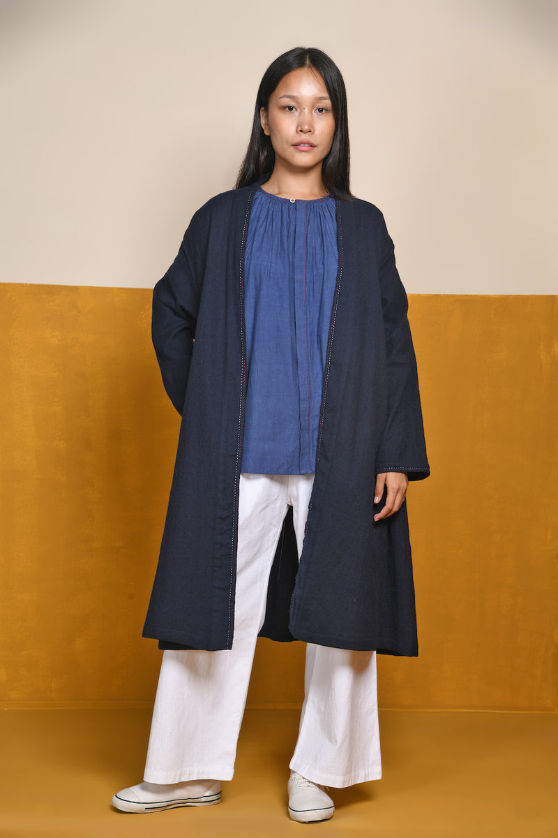 JOHANNA OPEN-FRONT DUSTER JACKET