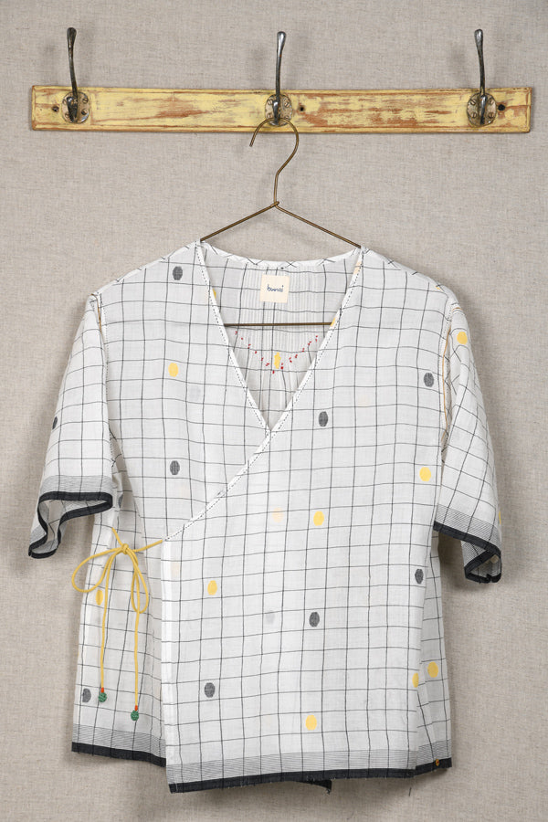 BEGONIA OVERLAPPING BLOUSE