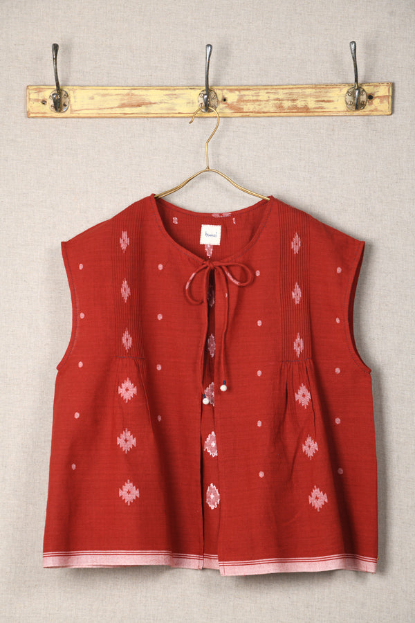 HIBISCUS SHORT GILET