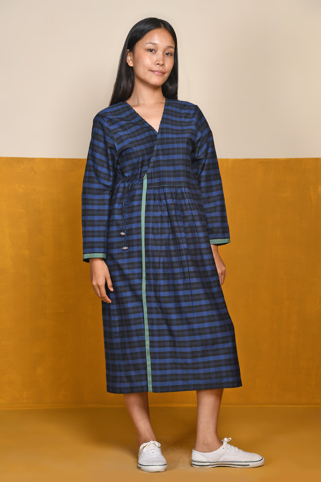 GIA OVERLAPPING DRESS